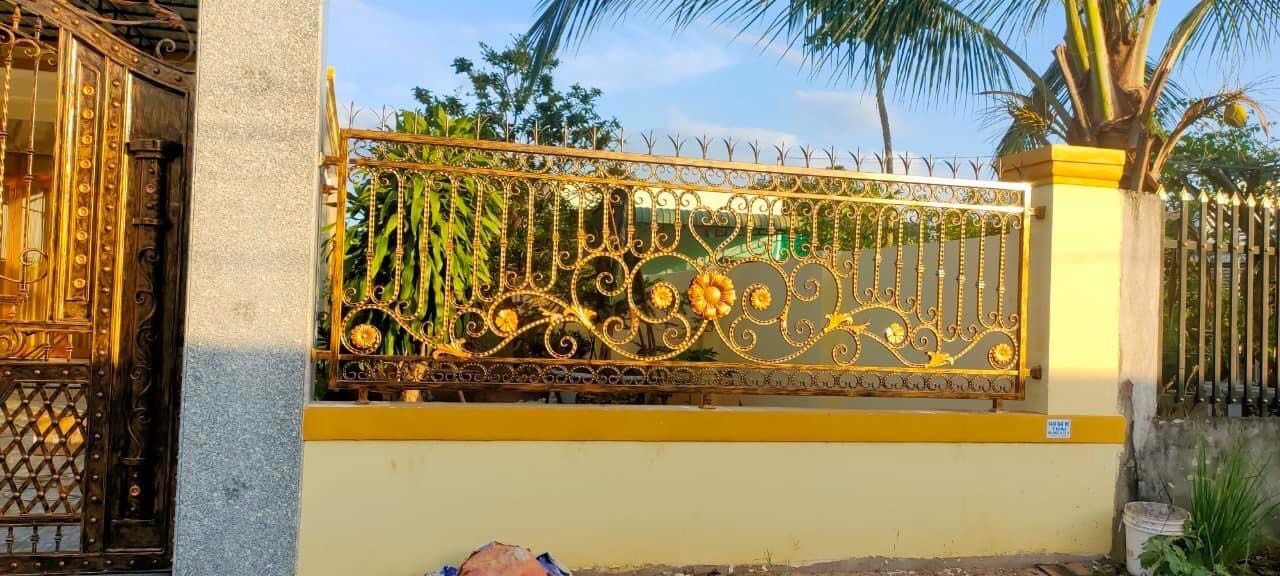 chuyên làm hàng rào sắt mỹ thuật tại mỹ xuân