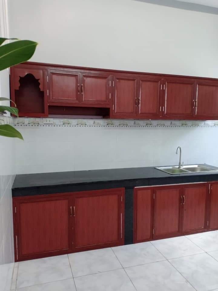 chuyên làm tủ bếp nhôm kính giá rẻ tại trảng bom