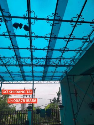 thợ thi công mái poly lấy sáng chuyên nghiệp tại trảng bom