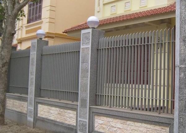 dịch vụ làm hàng rào sắt đẹp tại long phước